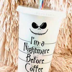 Nightmare before chistmas starbucks cup